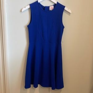 Royal blue girl stress